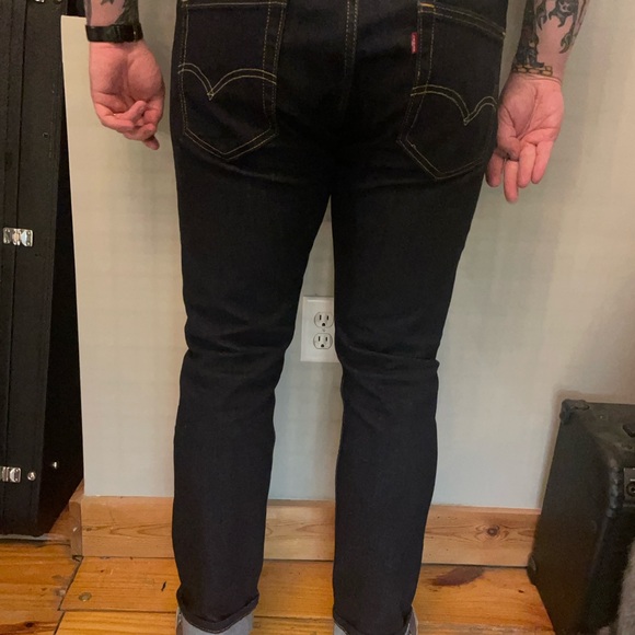 Levis 512 slim taper jeans 34x32 - Picture 2 of 3